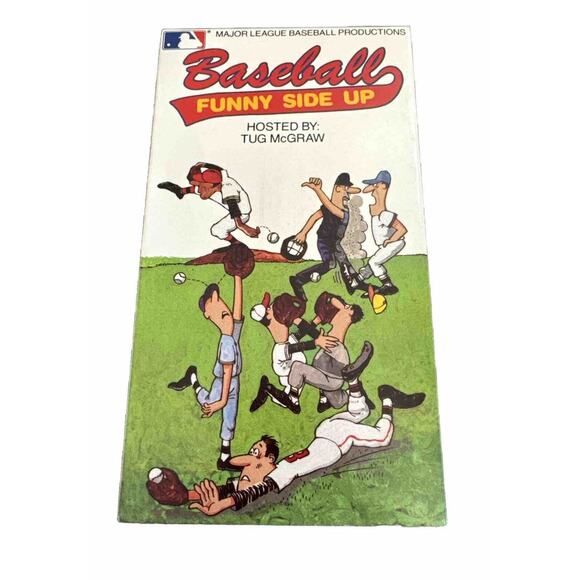 Baseball Funny Side Up VHS MLB Production Color 1987 Play Ball Tug McGraw - Picture 2 of 3